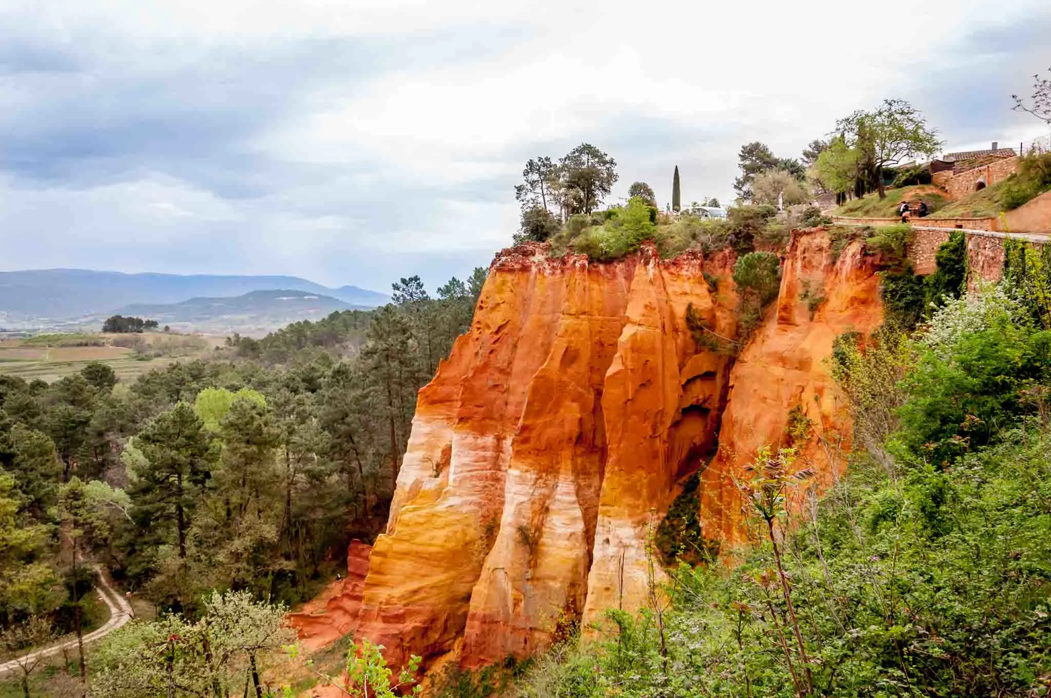 Roussillon Ocher Trail Lookout