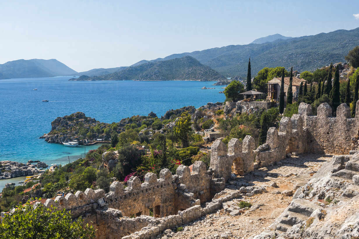 Simena Castle Ramparts