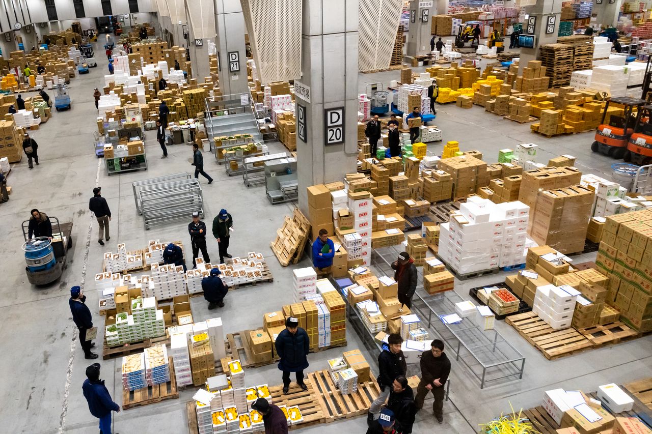 Fisheries Wholesale Market Corridor
