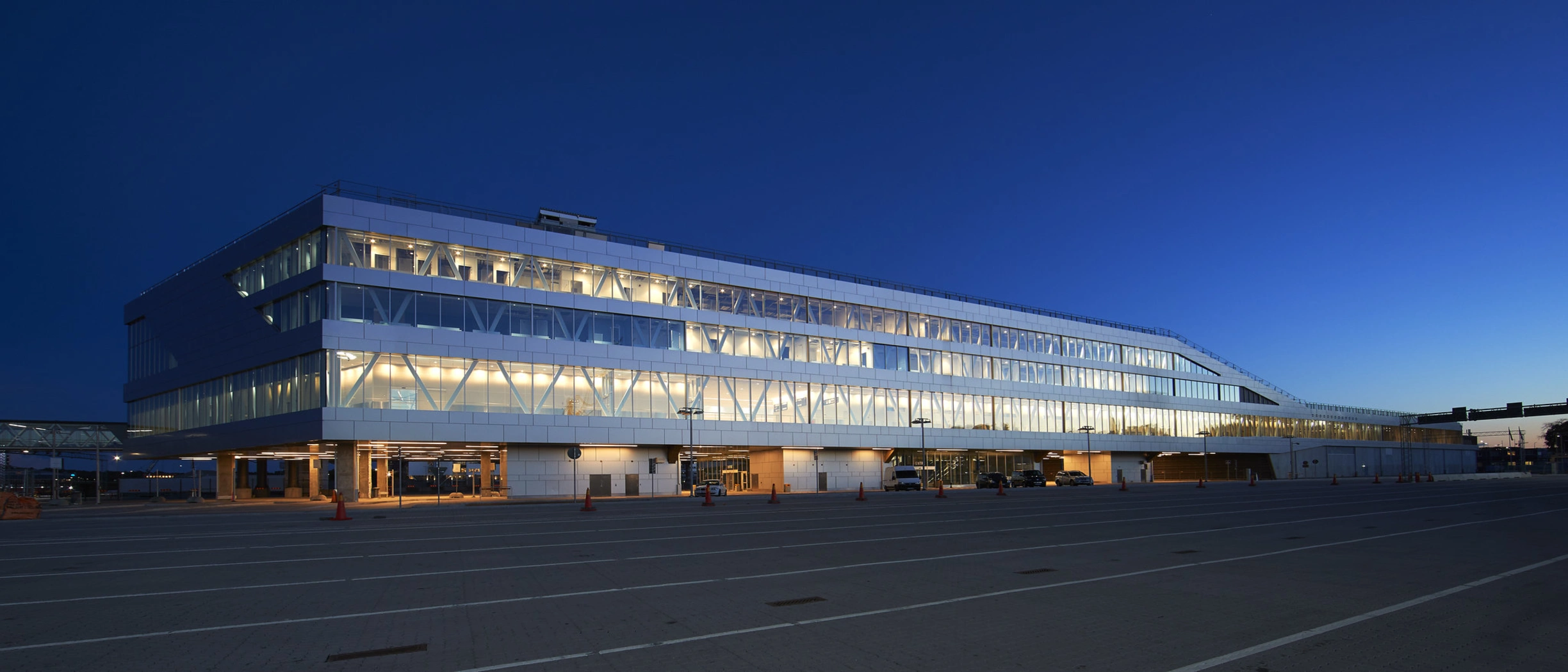 Värtahamnen Passenger Terminal Exterior