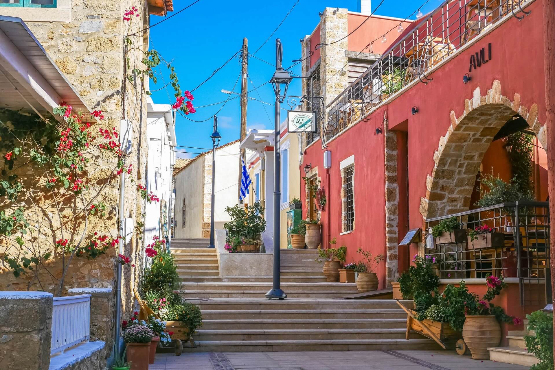 Malia Old Town Square