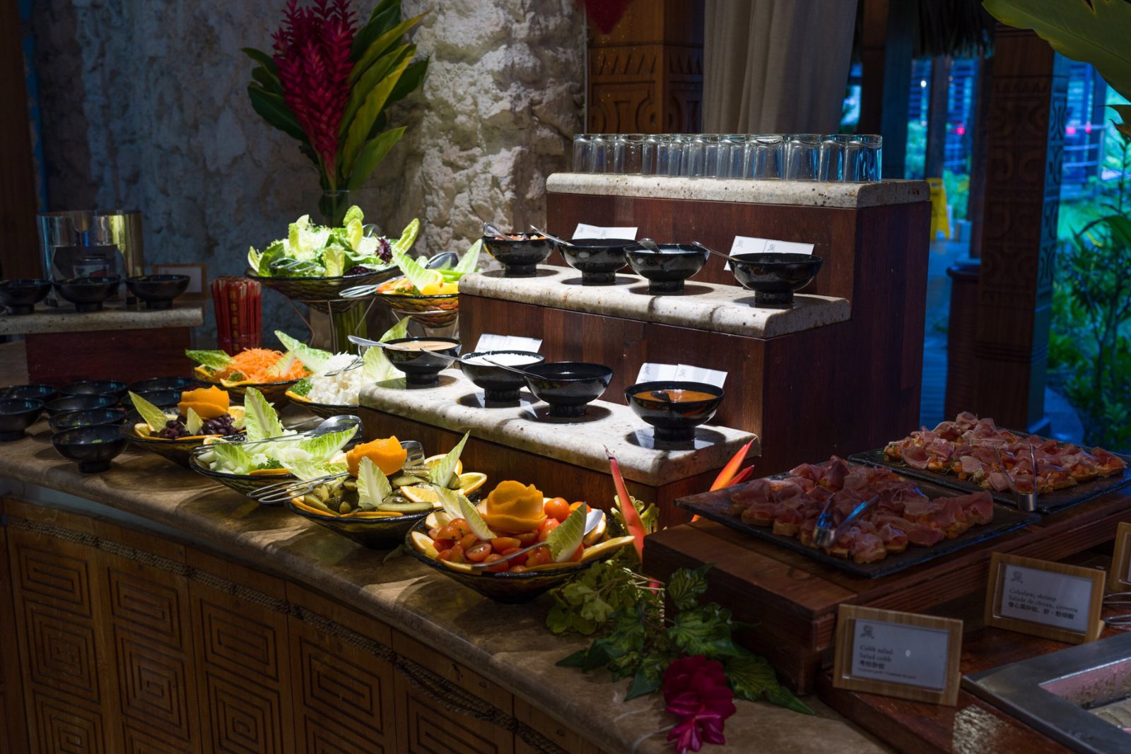 Dinner Buffet Spread