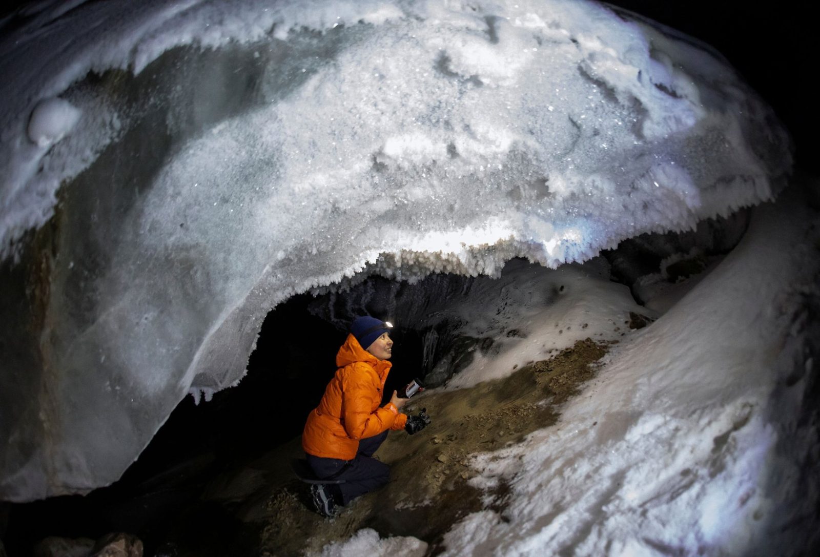 Oktyabrskaya Cave Entrance