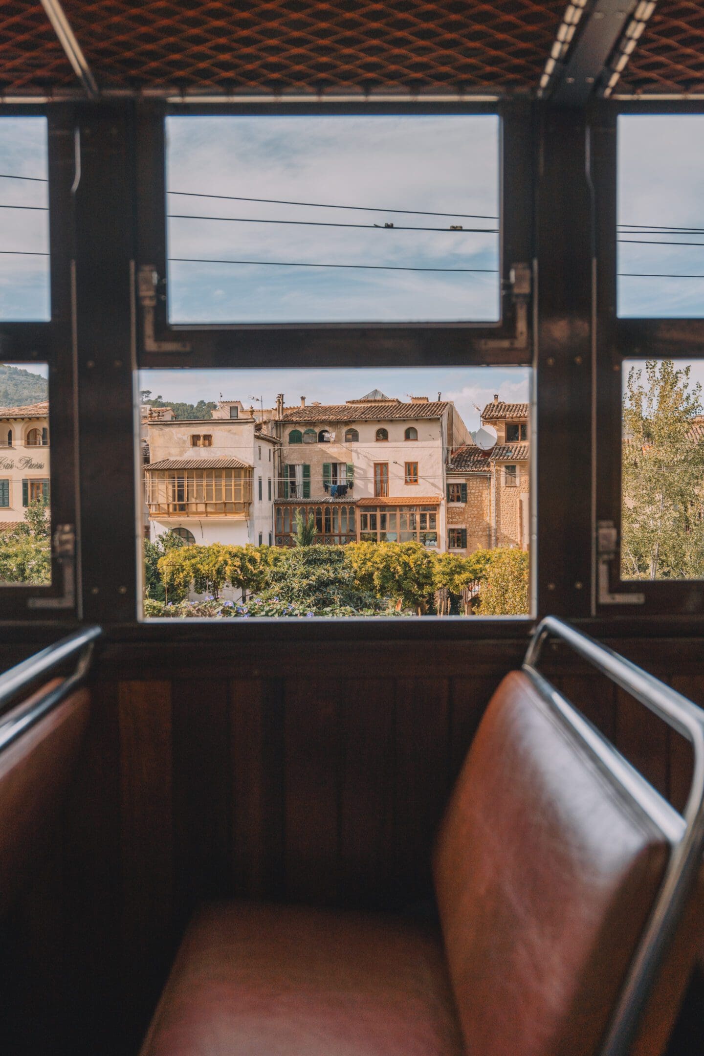 Soller Railway Carriage Window