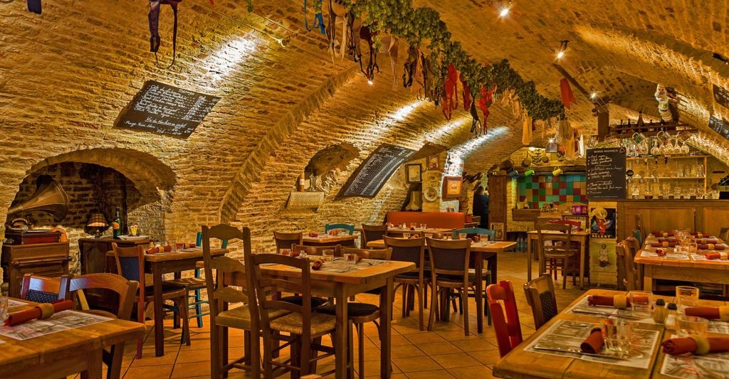 Estaminet Interior Details