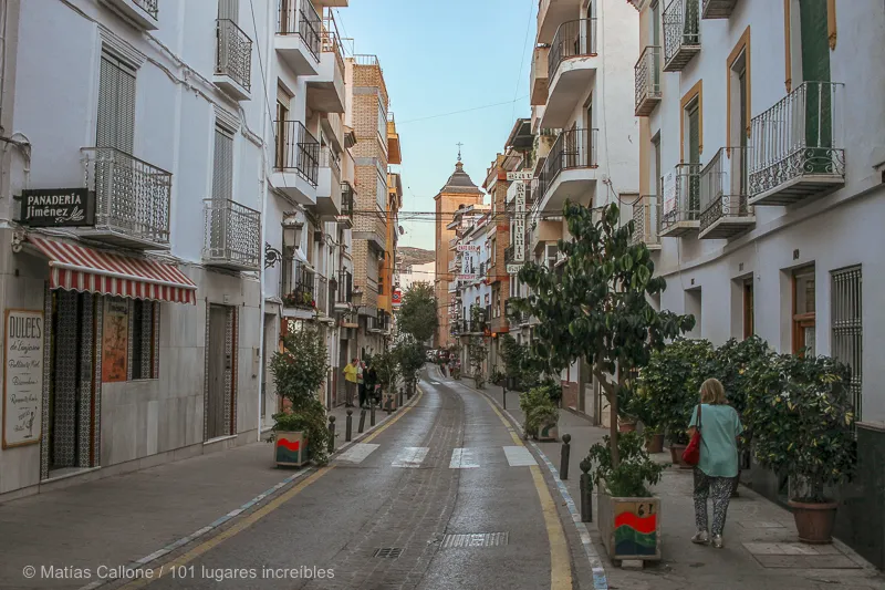 Arrival in Lanjarón