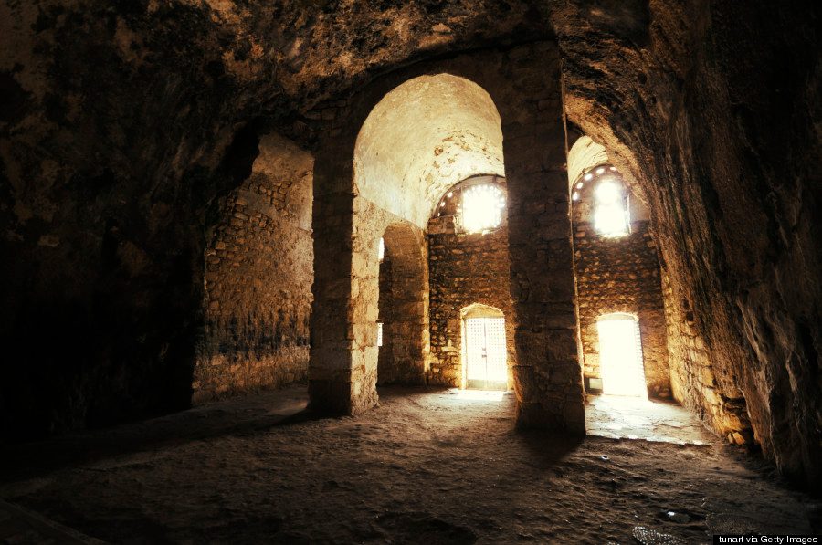 Cathedral Interior Corridor