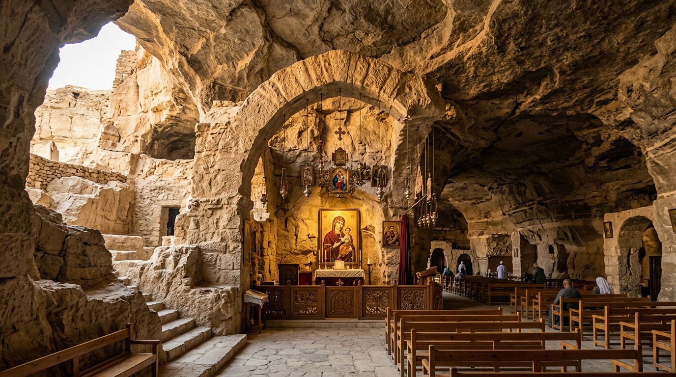 Virgin Mary Church Viewpoint