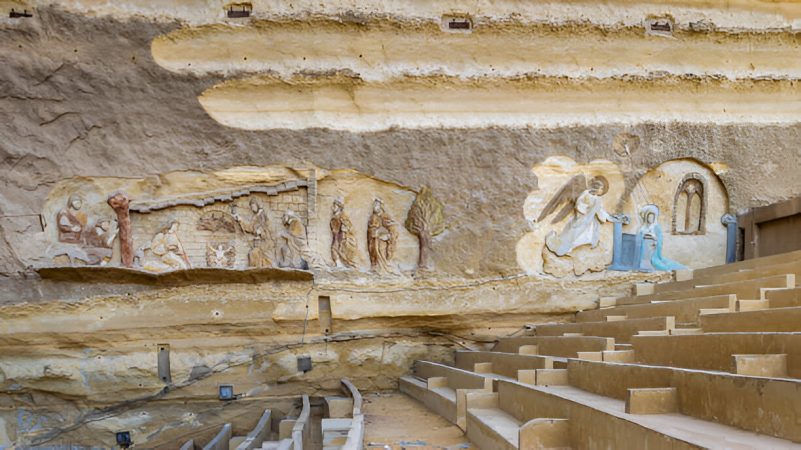 St. Simon Relief Wall
