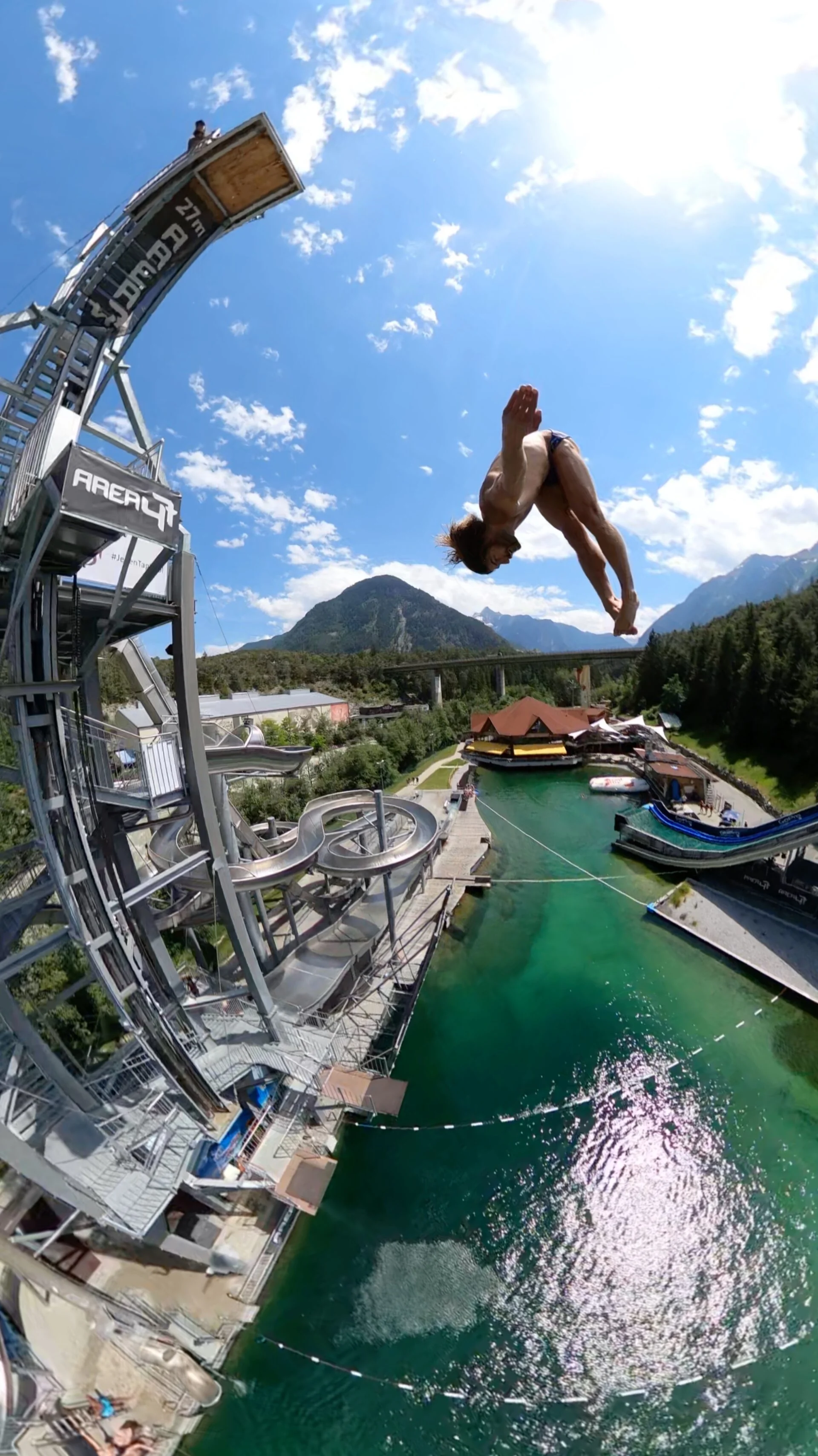 Water Area Diving Tower