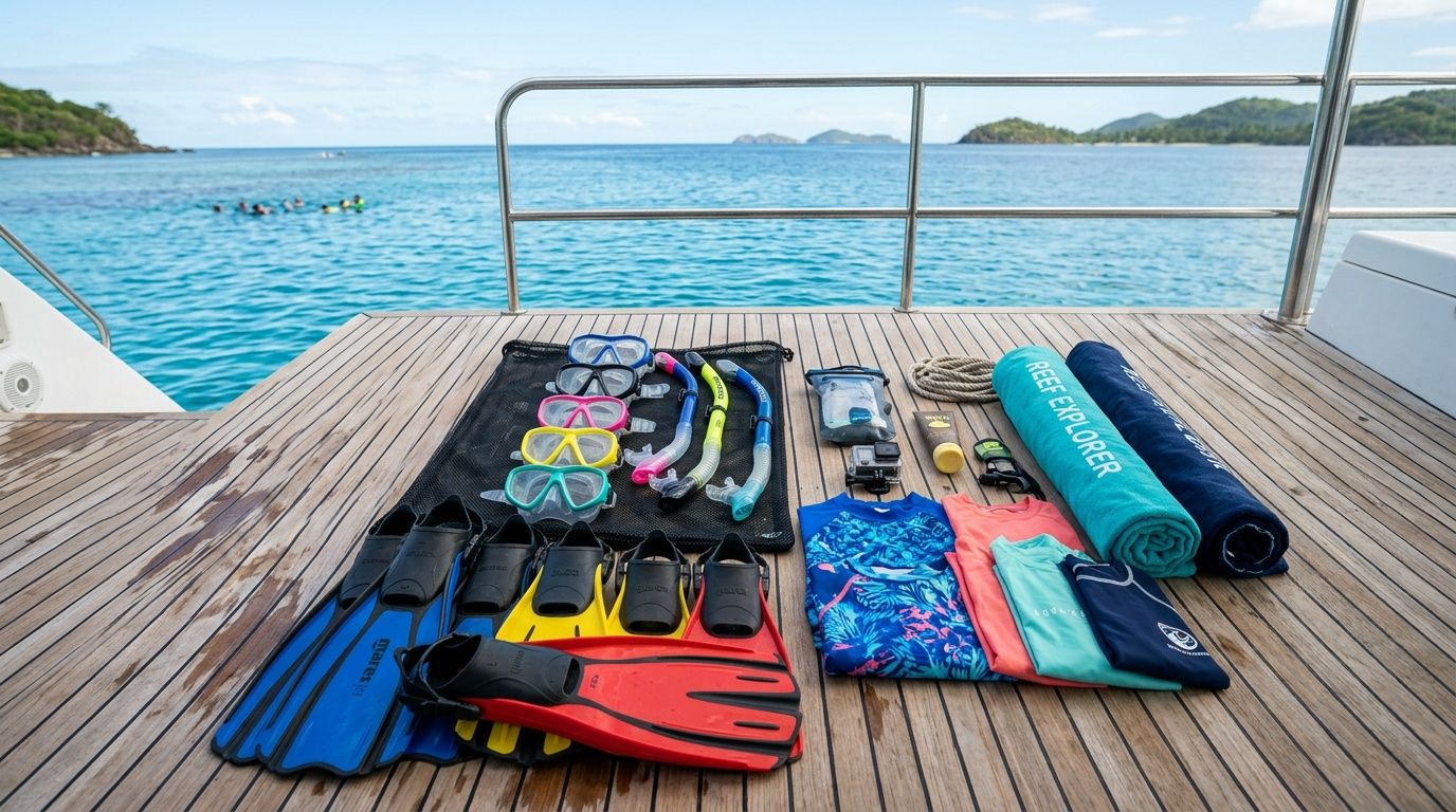 Snorkel Gear Station