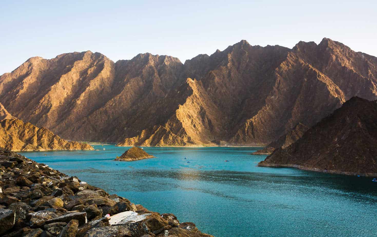 Hajar Mountain Backdrop