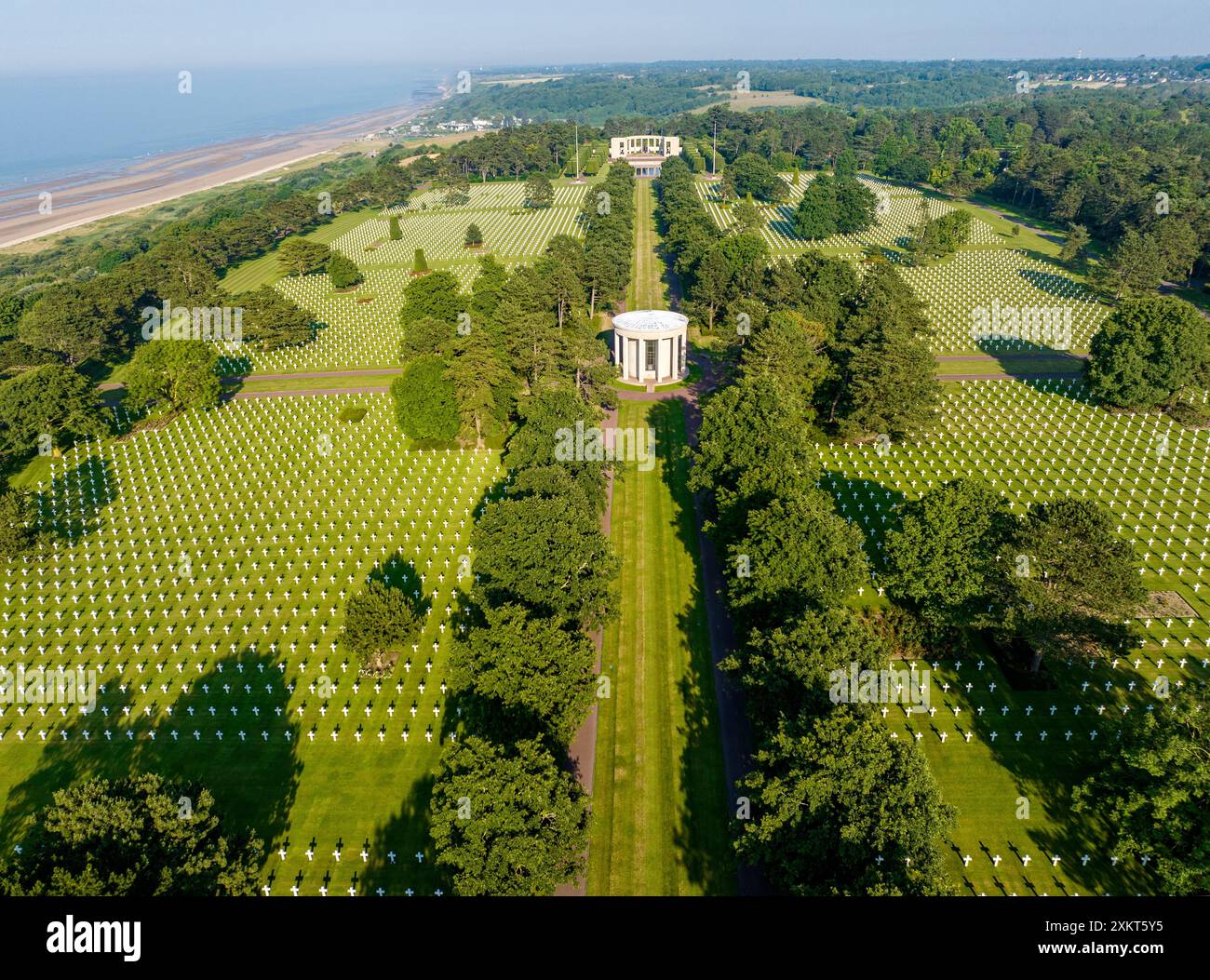 Normandy American Cemetery Overlook