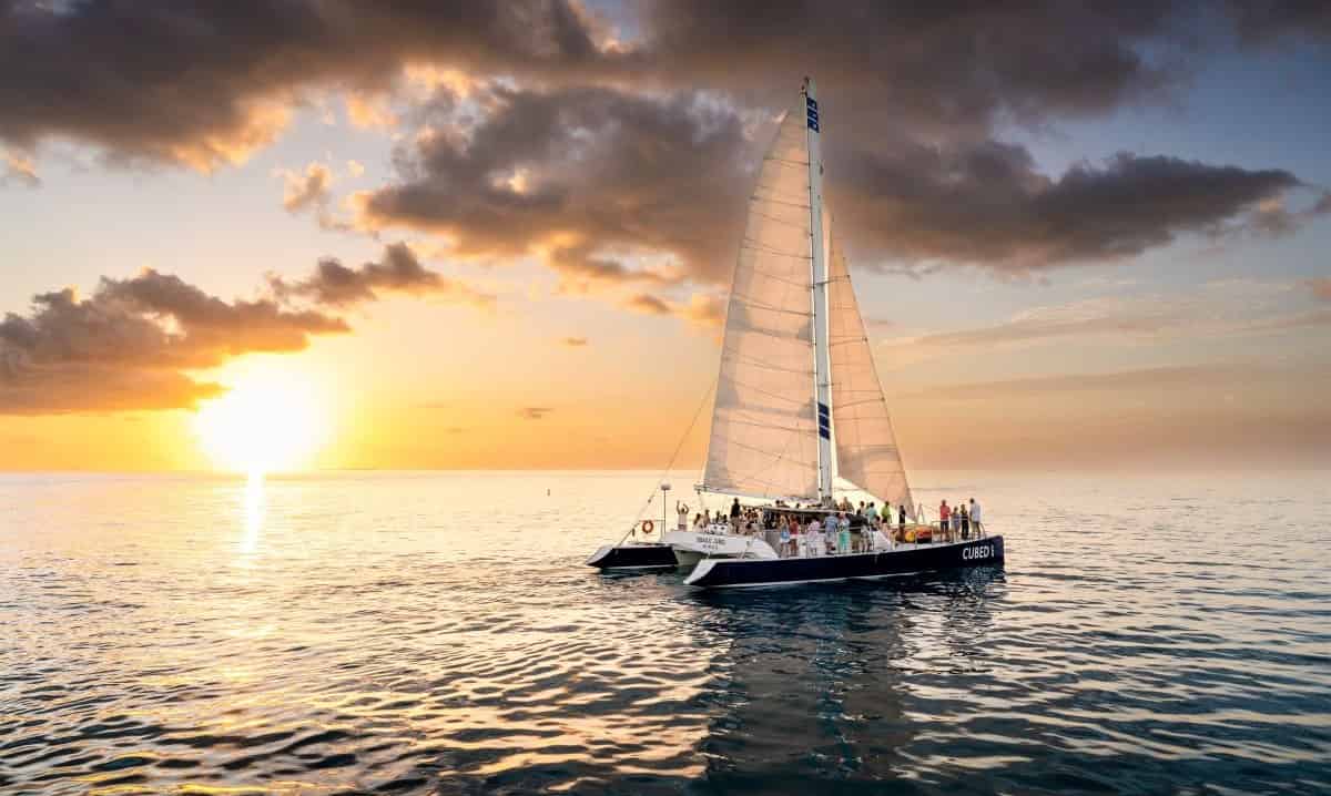 Sunset Catamaran Cruise St Martin
