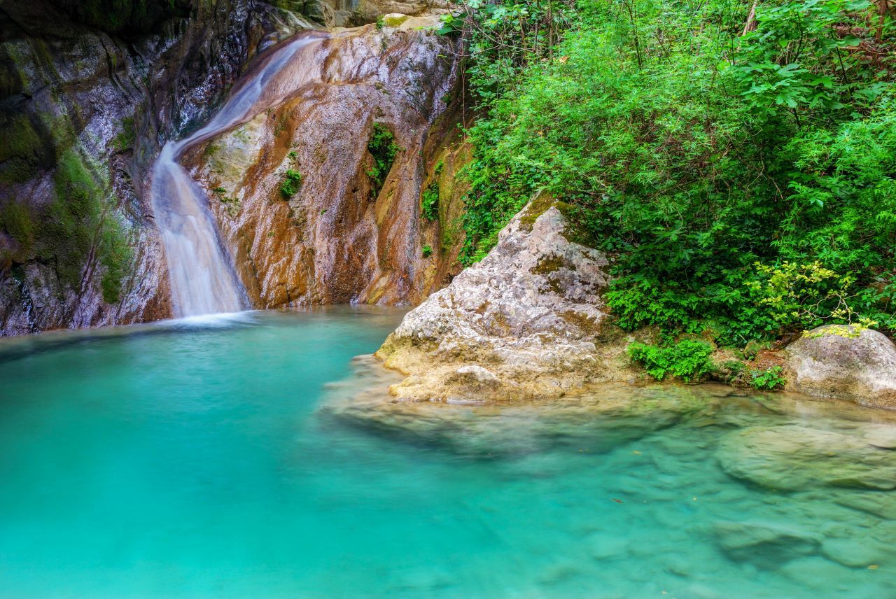 Dimossari Waterfalls