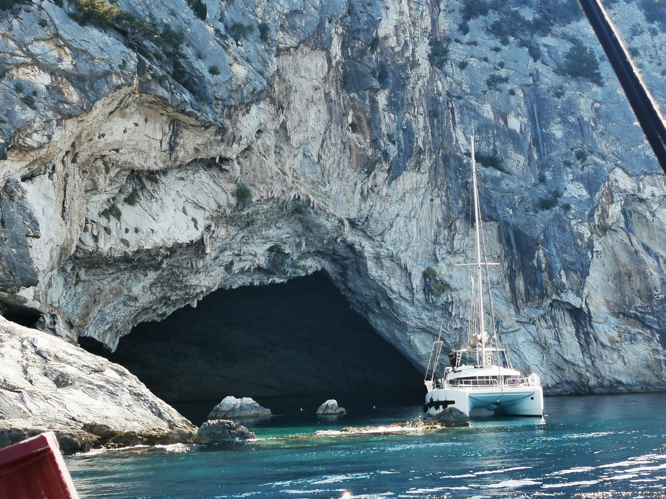 Papanikolis Cave Entrance