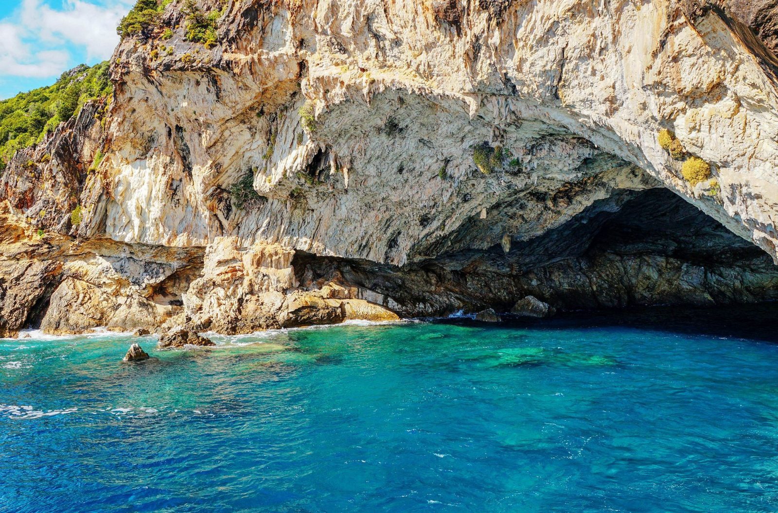 Meganisi Sea Caves