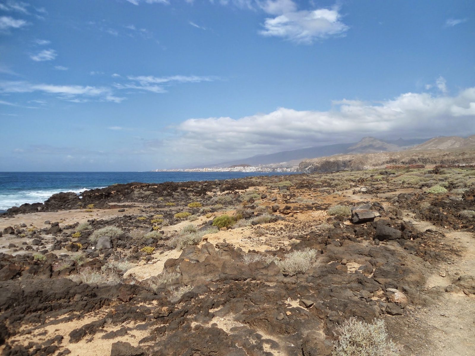 Playa de Las Galletas Cliffs