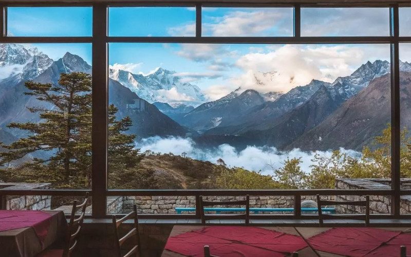 Everest View Hotel viewpoint