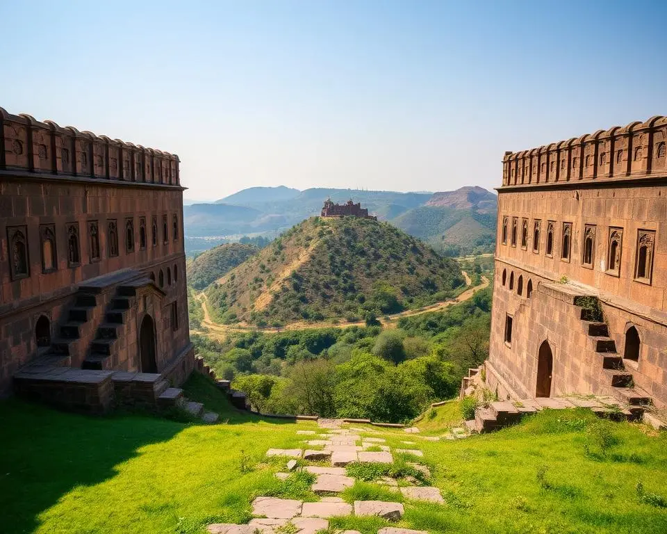 Ranthambore Fort walls (from Zone 3)