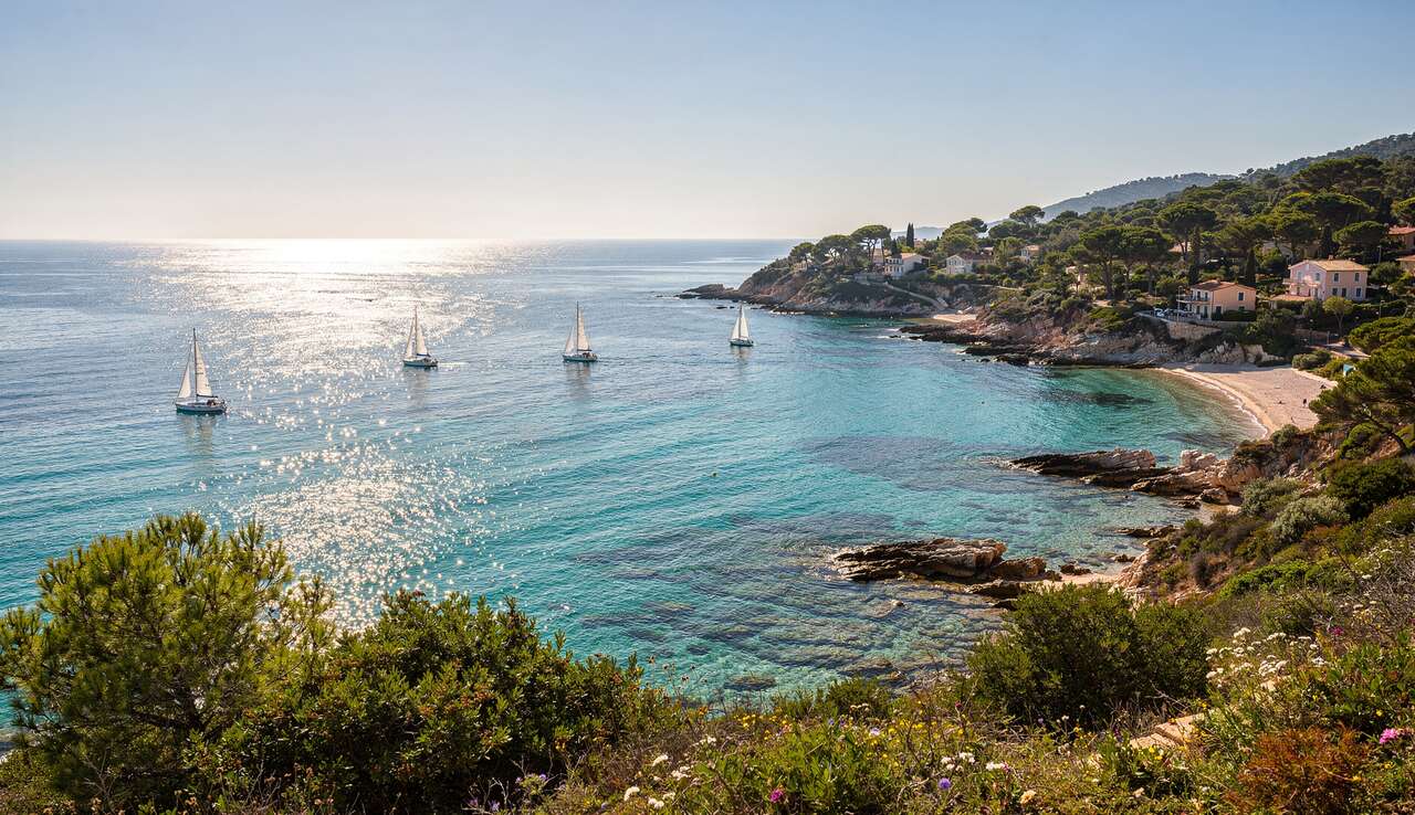 Le Brusc Coastal Panorama