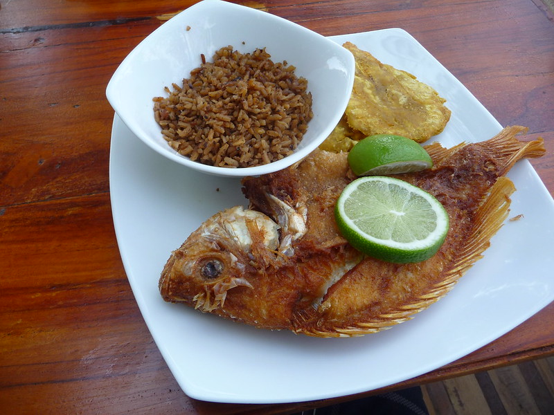 Lunch on the island