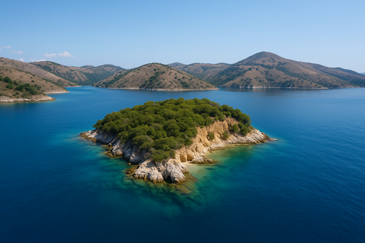 Ionian Sea Panoramic View