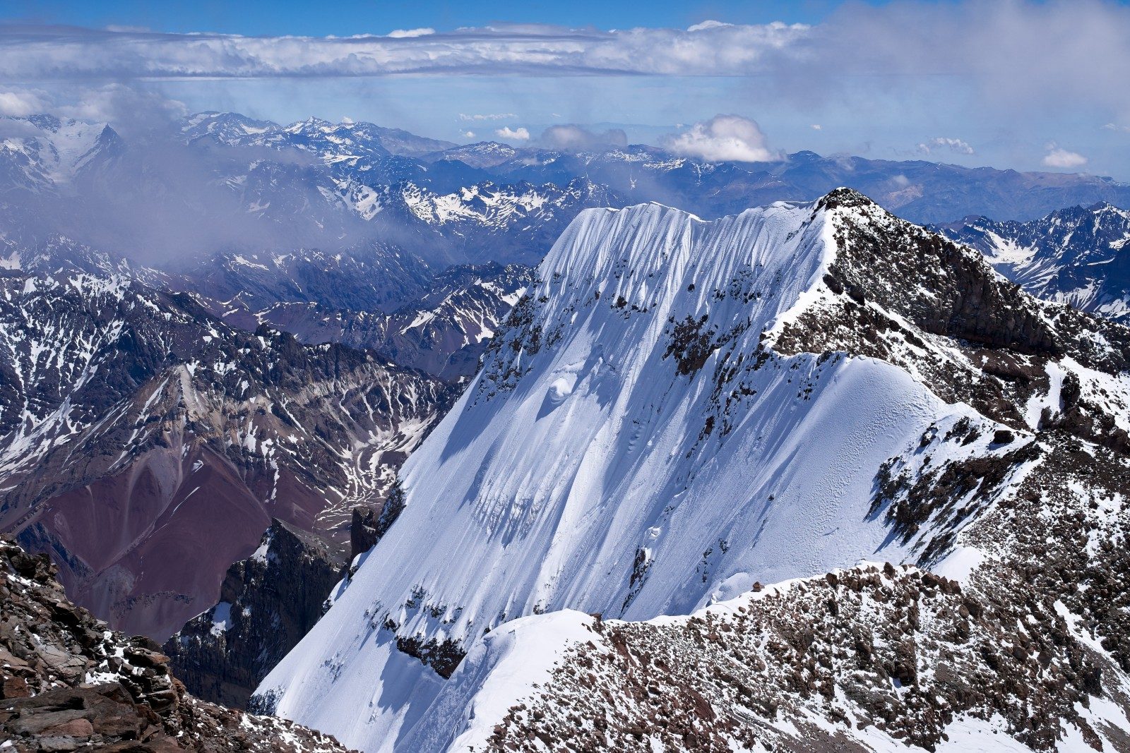 Mount Aconcagua Summit View