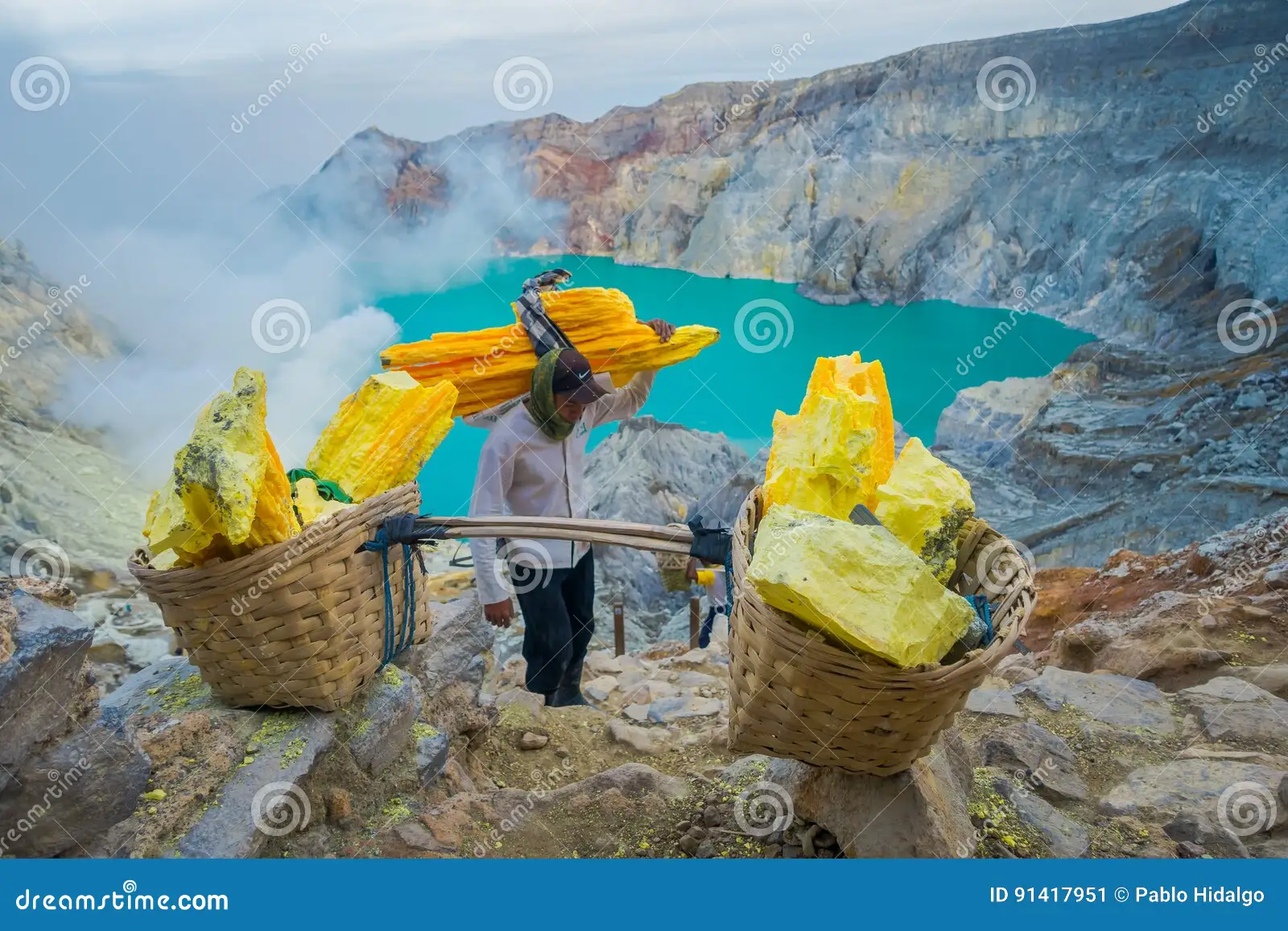 Sulfur Mining Terraces