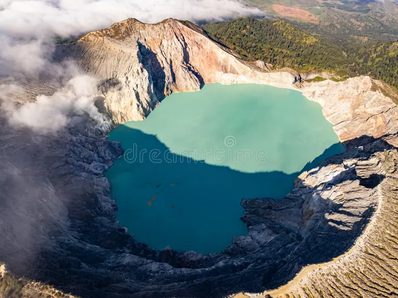 Kawah Ijen Crater Lake