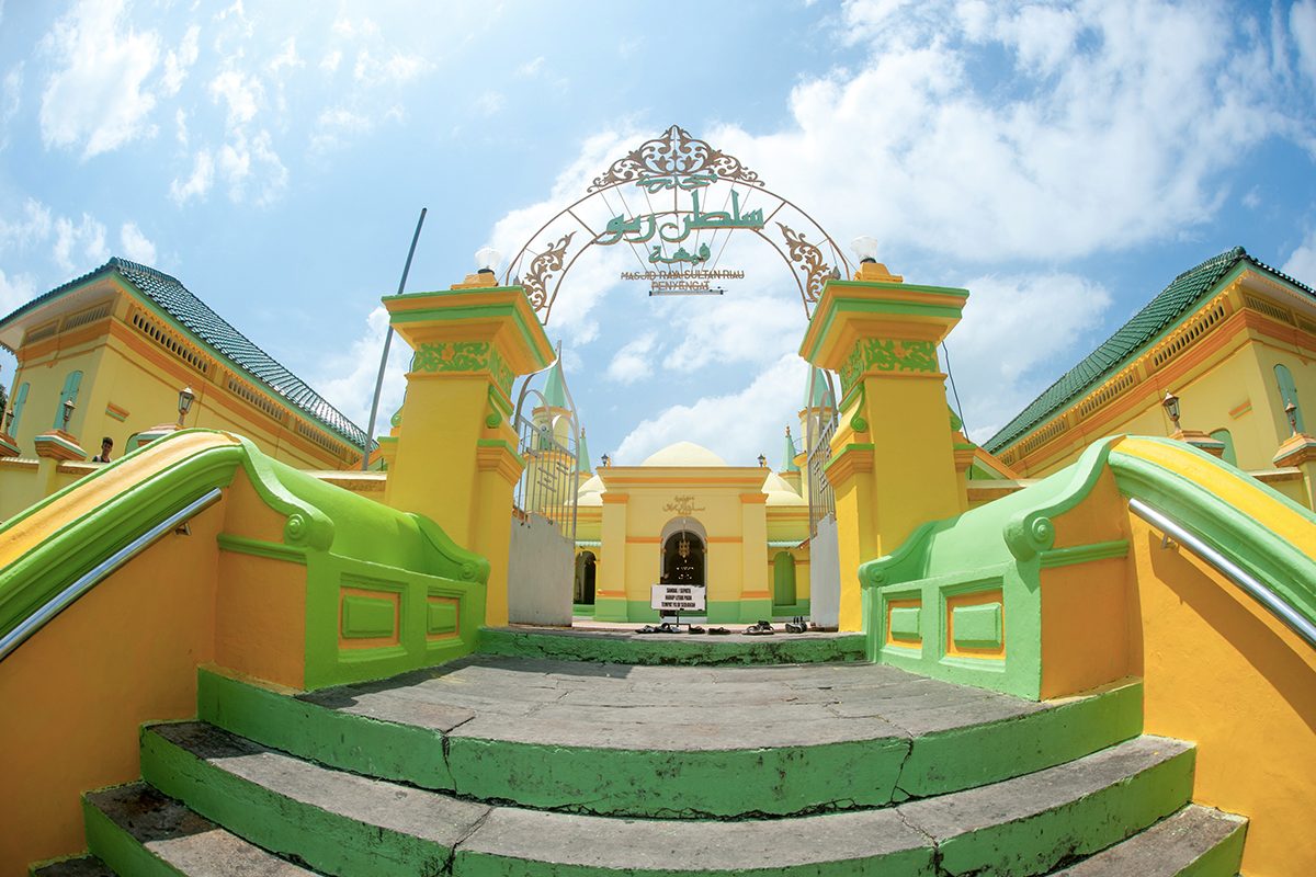 Penyengat Island Mosque View