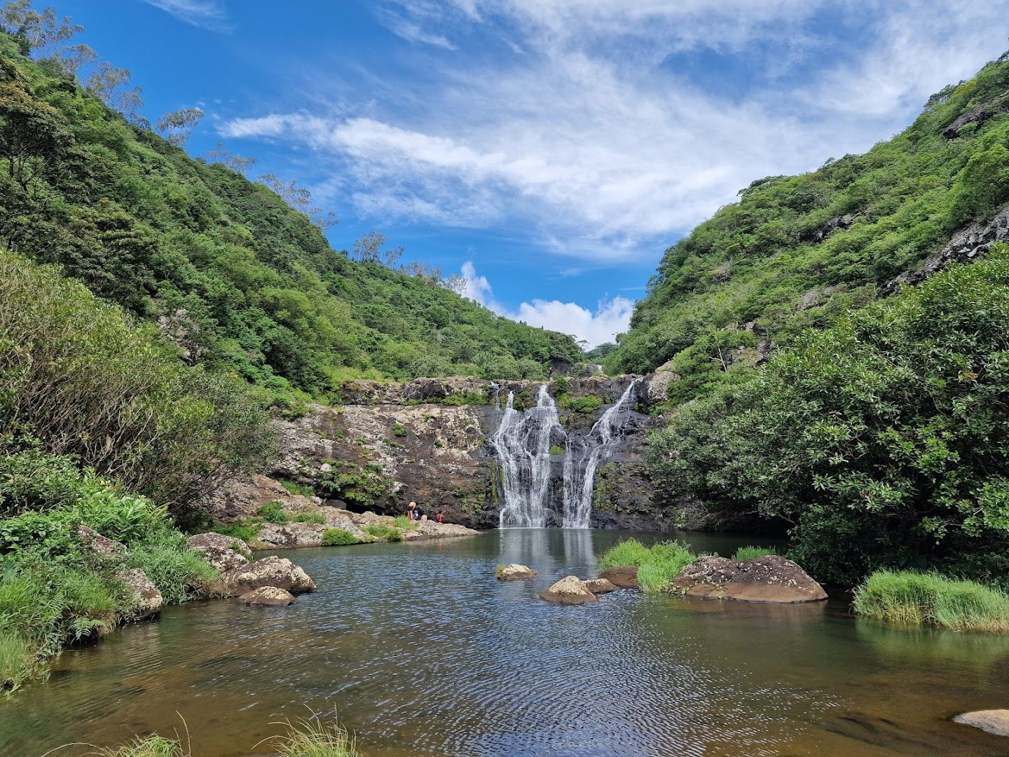 Middle Tier Waterfall Pool