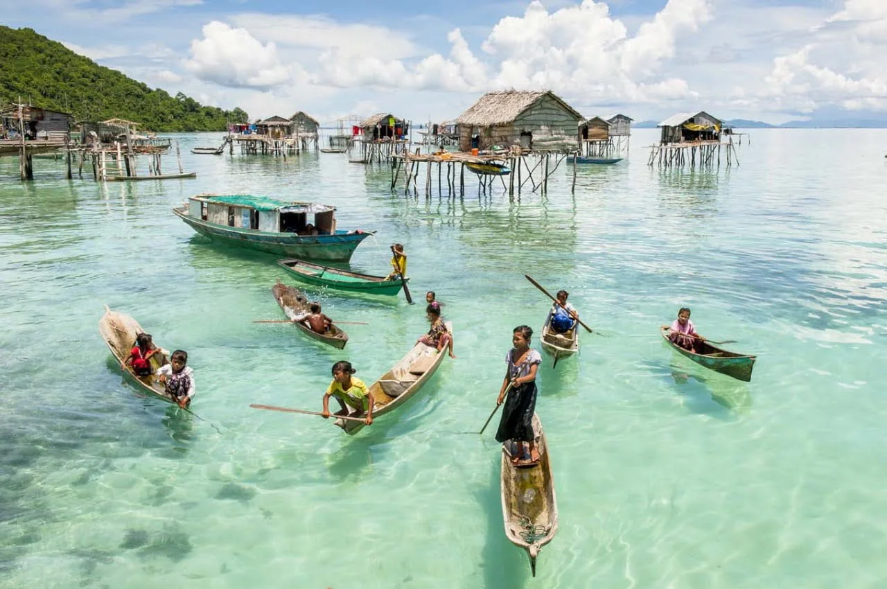 Bajau Laut Settlements