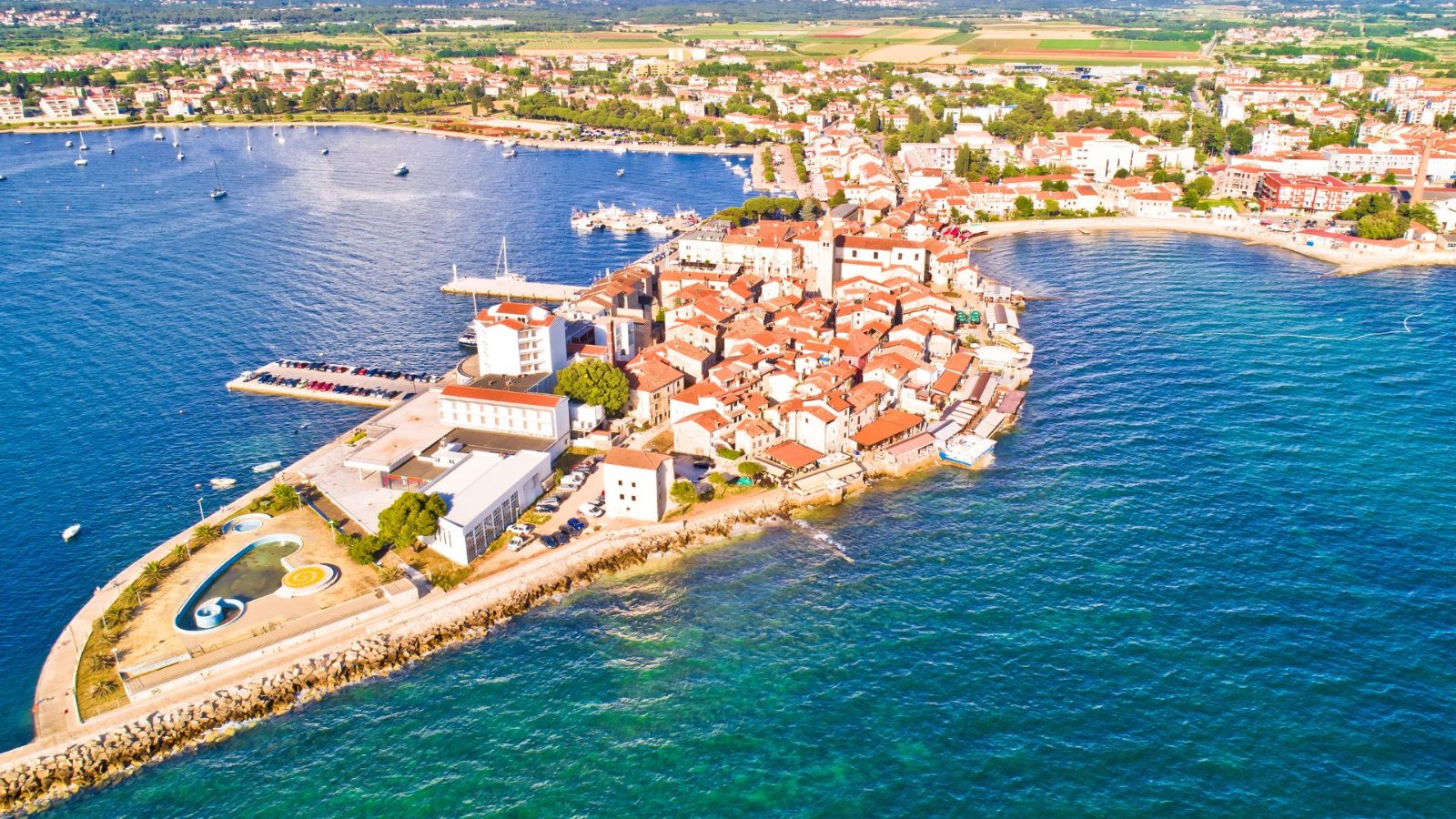 Umag Riviera Coastline