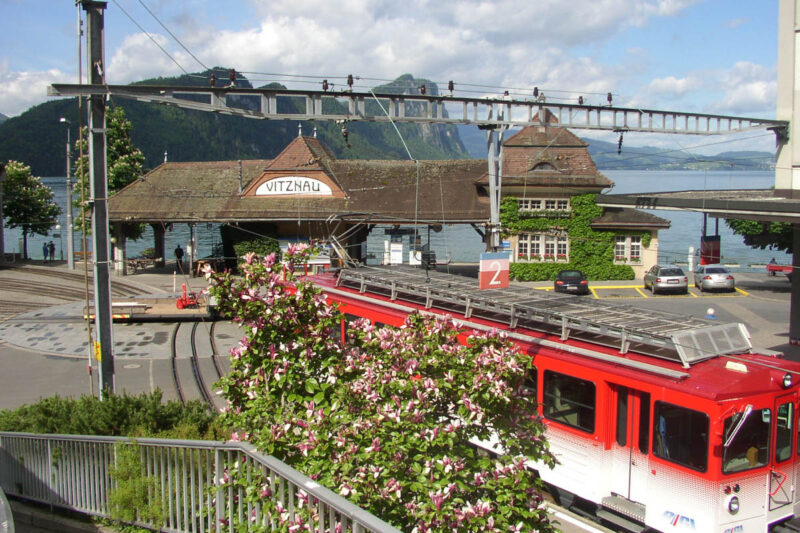 Estación de tren de cremallera de Vitznau