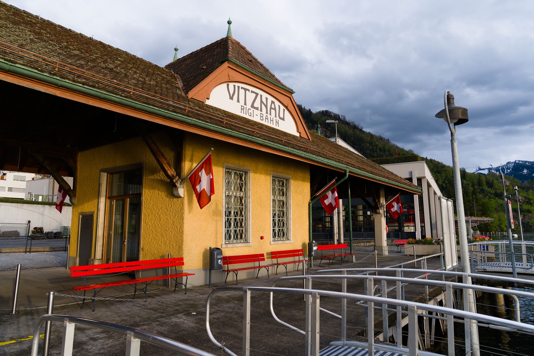 Vitznau Cogwheel Train Station
