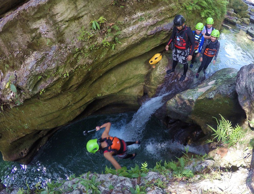 Discesa del canyon del fiume Kanlaob