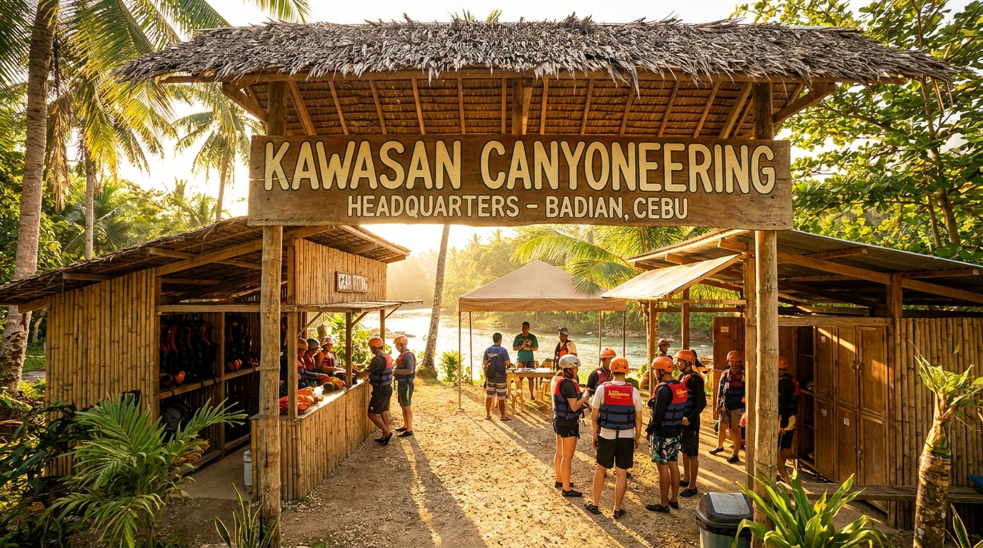 Siège du canyoning de Kawasan