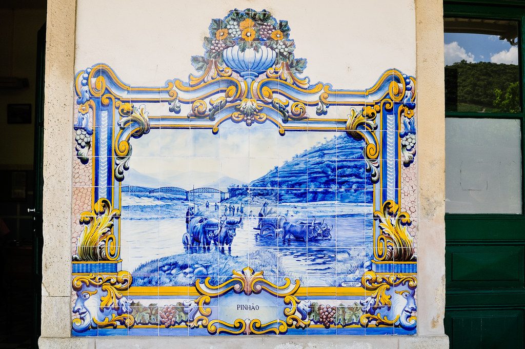 Pinhão Railway Station Tiles