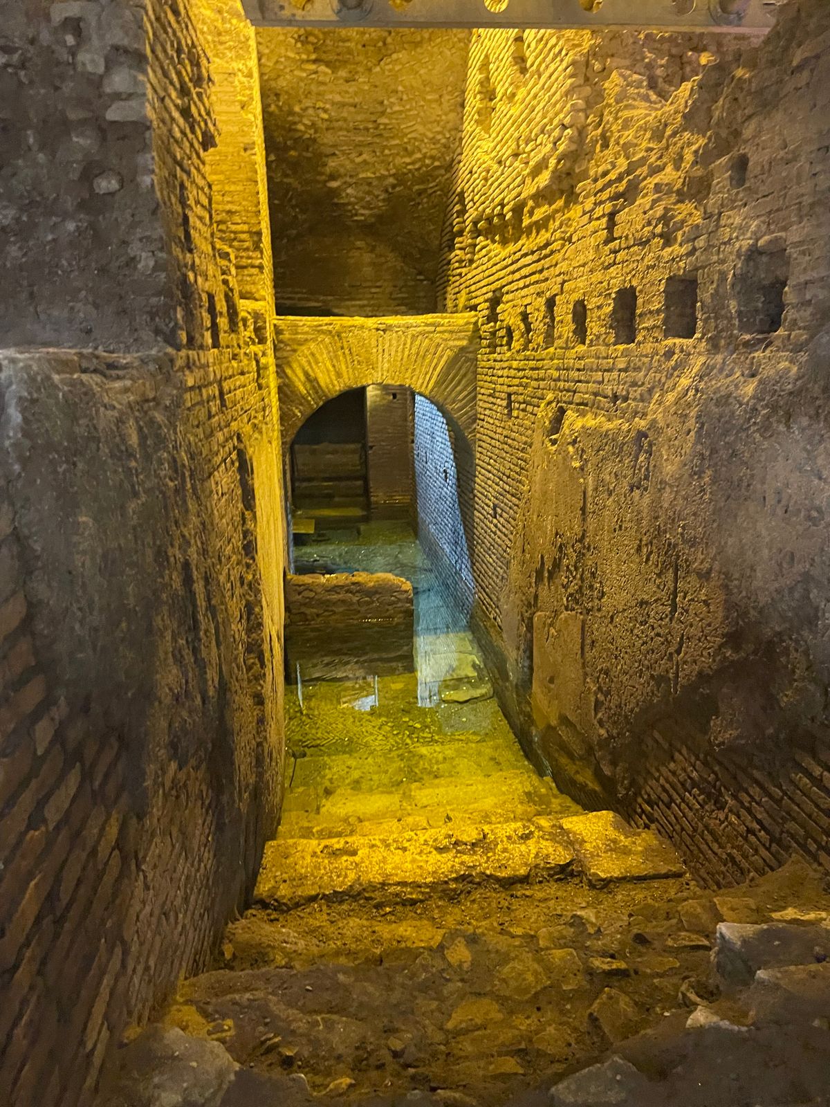 Descent to Excavation Level