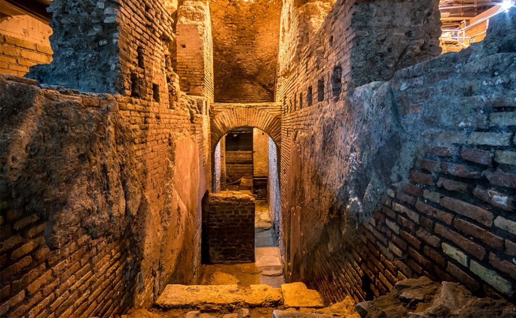 Structures de la Domus impériale