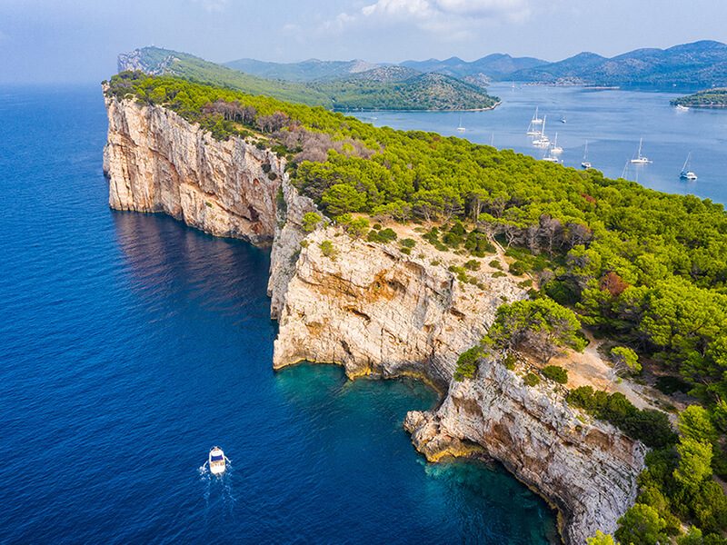 Kornati National Park Cliffs
