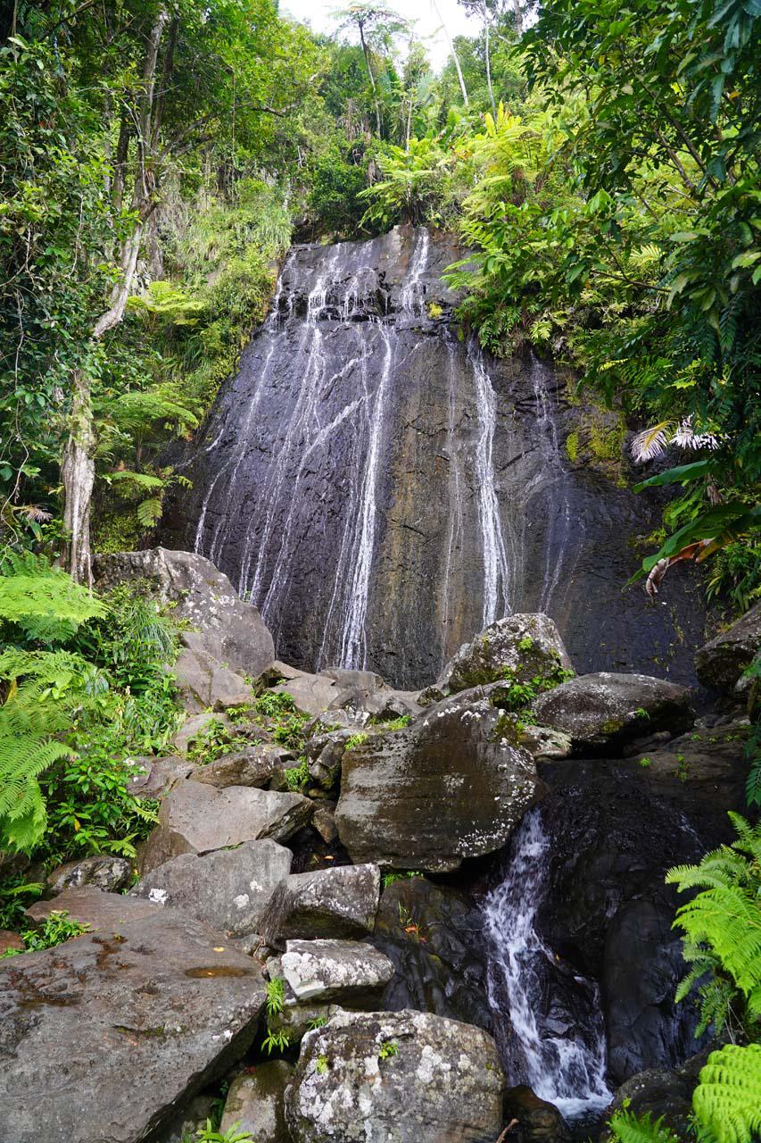 La Coca Wasserfall Zwischenstopp