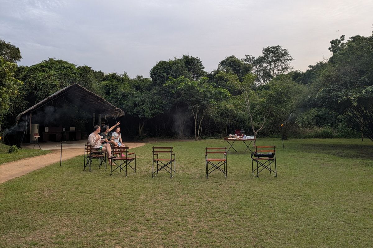 Lunch Break at Designated Rest Point