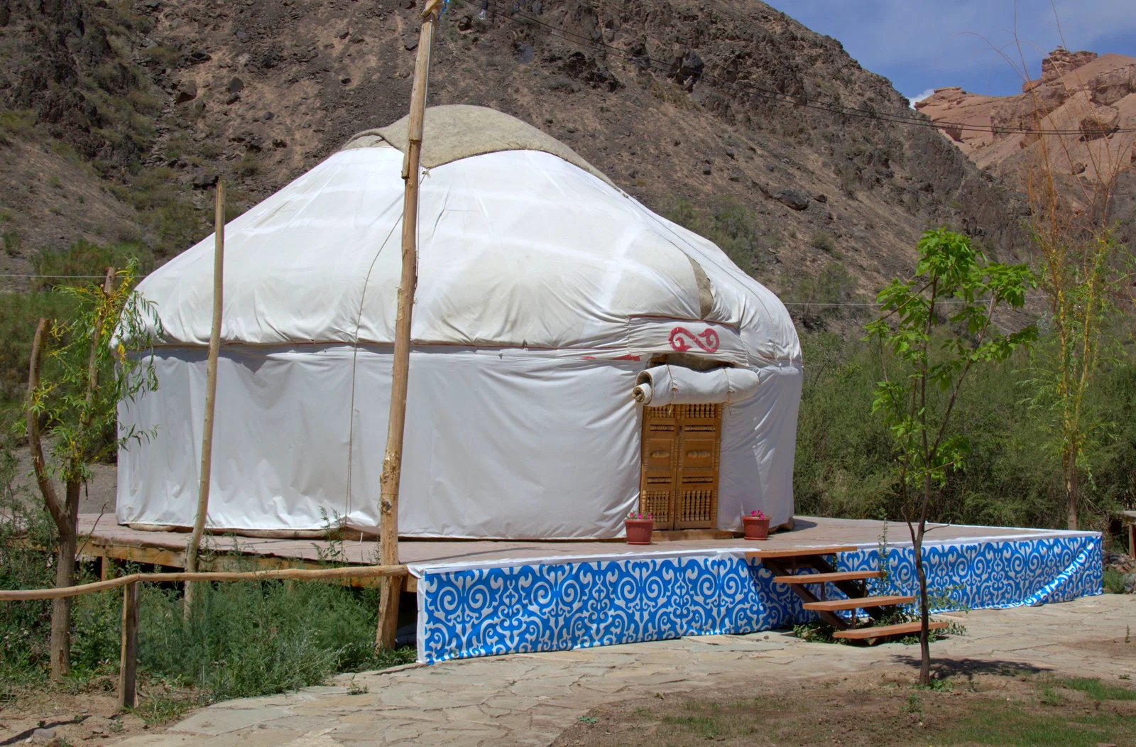 Yurt Camp near Visitor Center