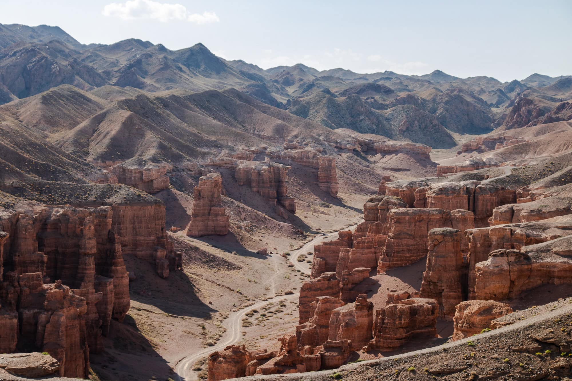Entdecken Sie das Tal der Schlösser im Charyn Canyon