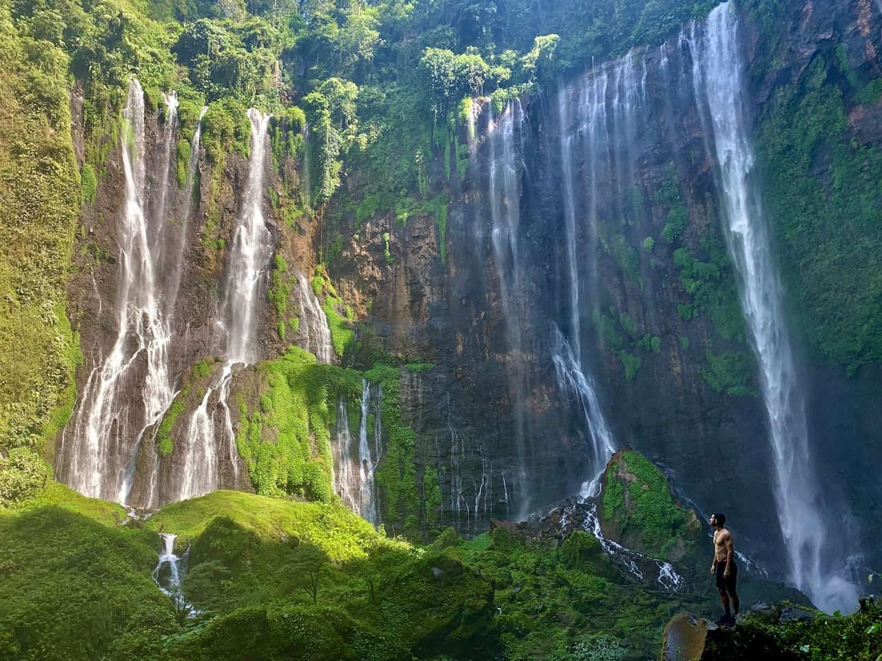 Bottom of Tumpak Sewu