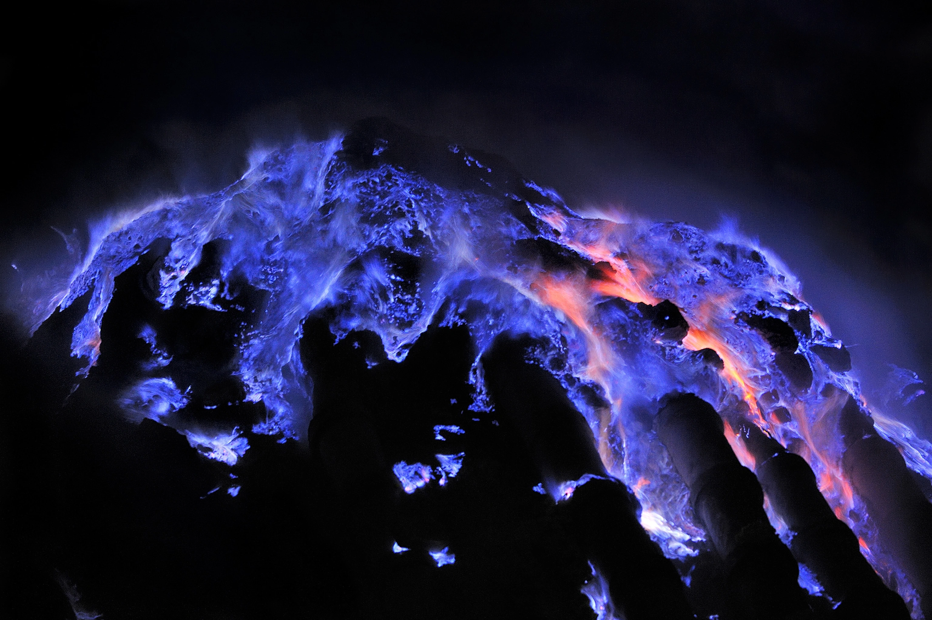 Ijen Blue Fire Crater