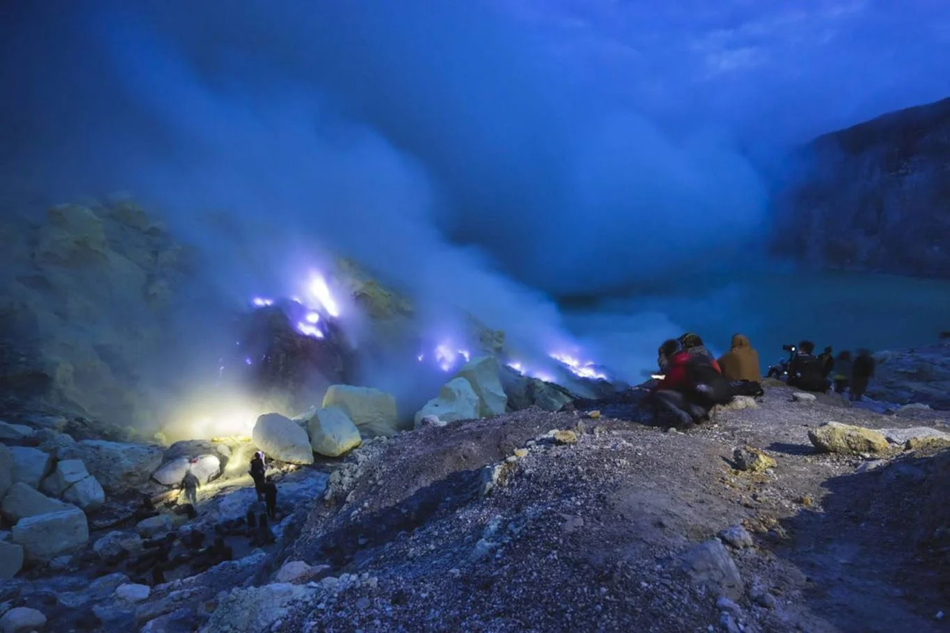 Mount Ijen Blue Fire Crater