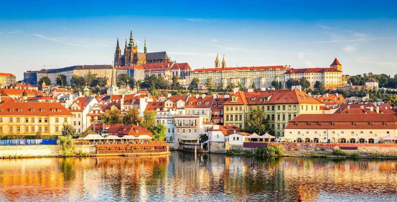 Prague Castle Skyline